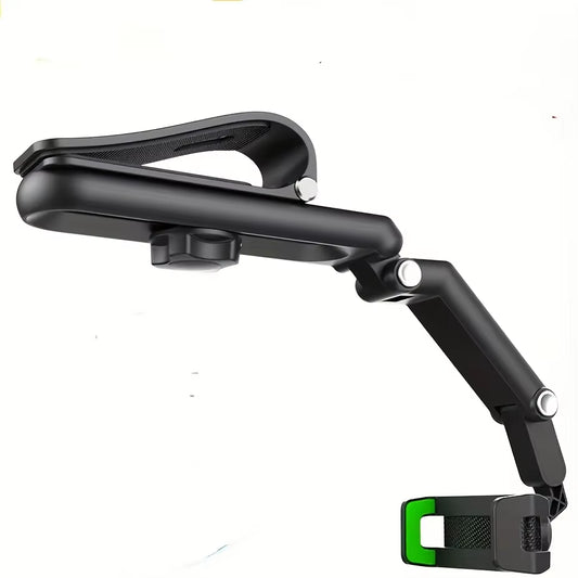 Multi-Functional Car Phone Holder Sun Visor Navigation Racks for Direct-View GPS Navigation with Rotation Function Phone Holders