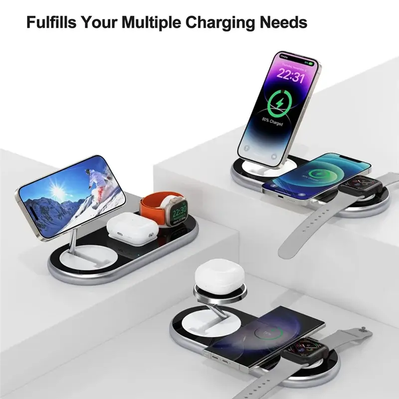 3 in 1 Magnetic Charging Station