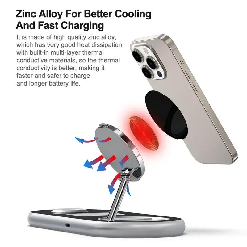 3 in 1 Magnetic Charging Station